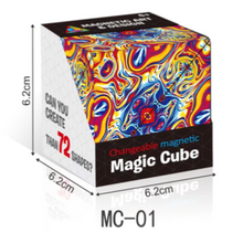 Load image into Gallery viewer, Changeable Magnetic Magic Cube MC-01
